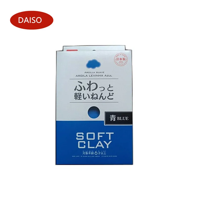 Япония DIY мягкая полимерная глина супер легкий Fimo Cloud Slimes Daiso Clear Slime пушистый легкий моделирование воздуха сухой Сверхлегкий глины