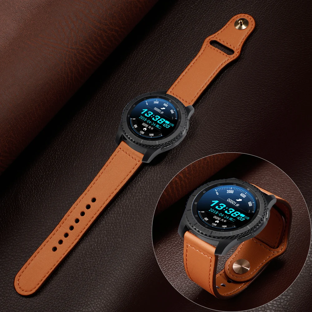 22 мм ремешок для часов samsung Galaxy watch 46 мм gear S3 frontier/классический ремешок для часов huawei gt ремешок amazfit gtr 47 мм ремешок для часов