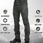 Военные тактические брюки IX9 для мужчин, армейские штаны спецназа в стиле милитари для скалолазания, треккинга, походов, уличные водонепроницаемые брюки-карго для кемпинга