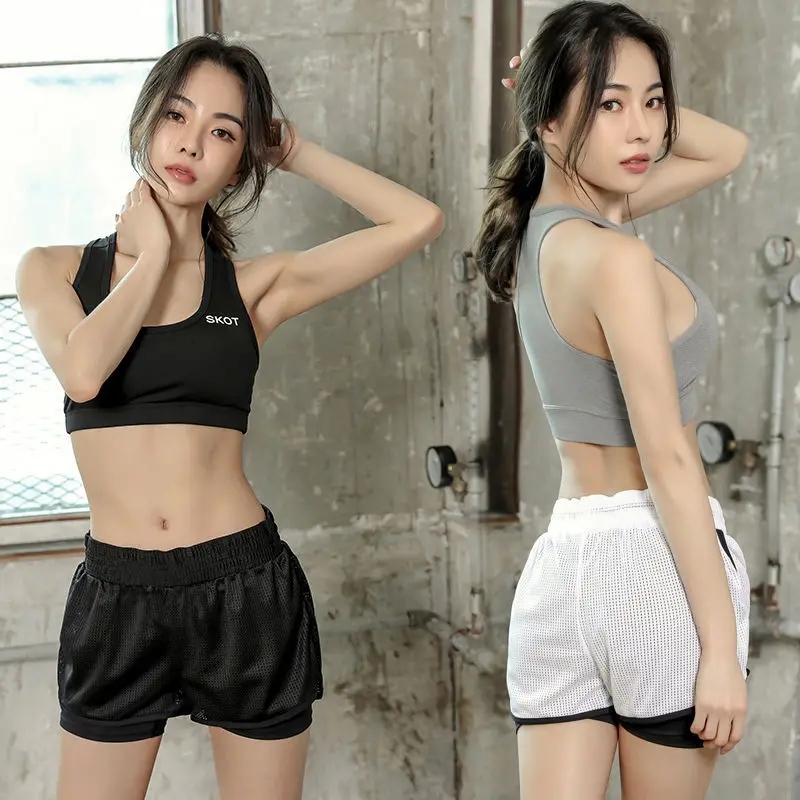 

Yoga suit sports suit female spring and summer new yoga suit running dance fitness suit gym suit