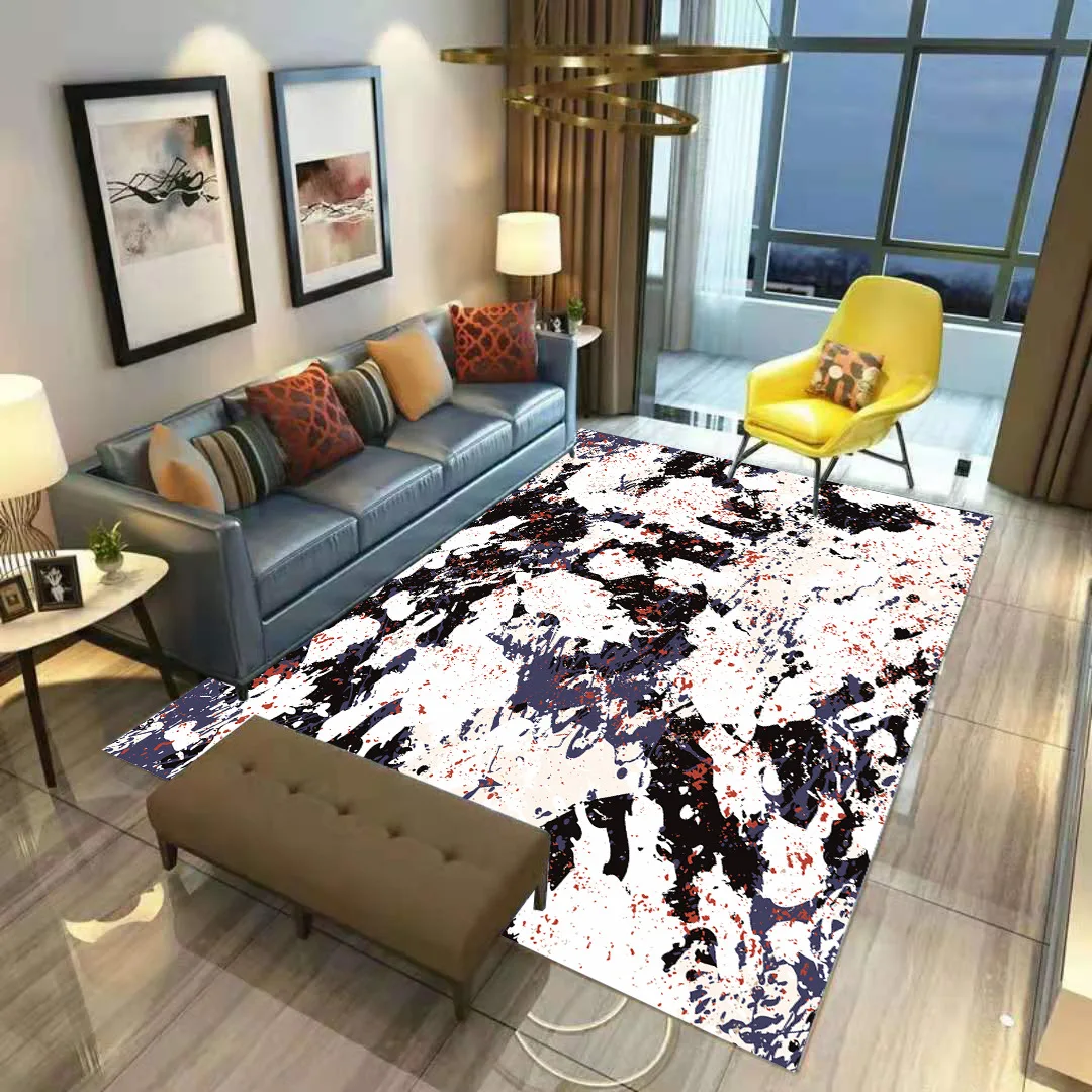 

Color Graffiti Fashion Soft Flannel 3D Printed Rugs Mat Rugs Anti-slip Large Rug Carpet Home Decoration Drop Shipping 05