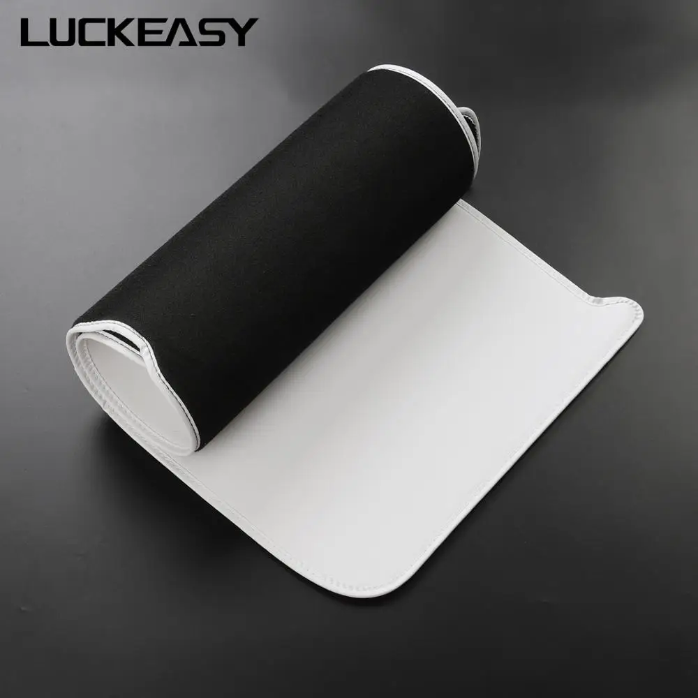 LUCKEASY Microfiber leather trunk mat for Tesla Model X(6/7 seat）2017-2022 Cargo Liner Rear Protector Complete Custom Fit（White） |
