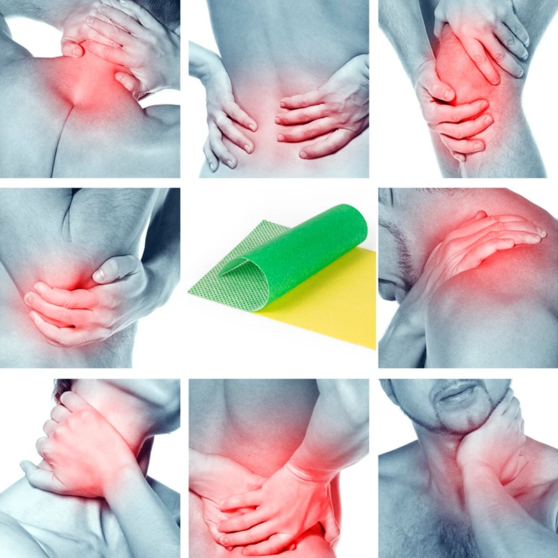 Пластырь для снятия симптомов боли в плечах и шее 8 цветов | Красота здоровье