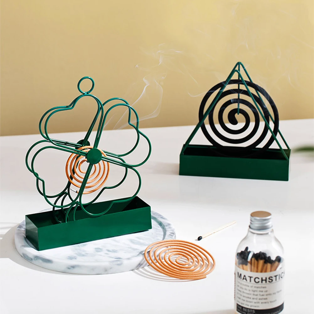 Держатель для противомоскитной спирали в скандинавском стиле железная стойка