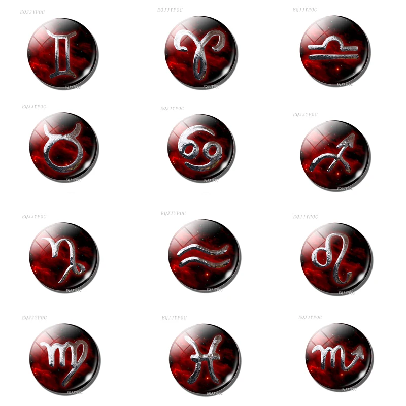 Сексуальный красный 12 Созвездие брелок стеклянный шар Богемия длинная Капля