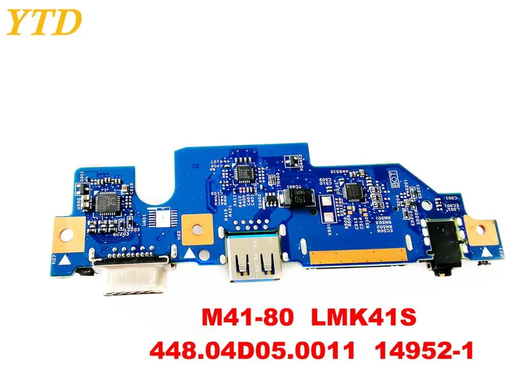 Оригинальный Для Lenovo M41-80 USB плата аудио LMK41S 448.04D05.0011 14952-1 испытанное хорошее