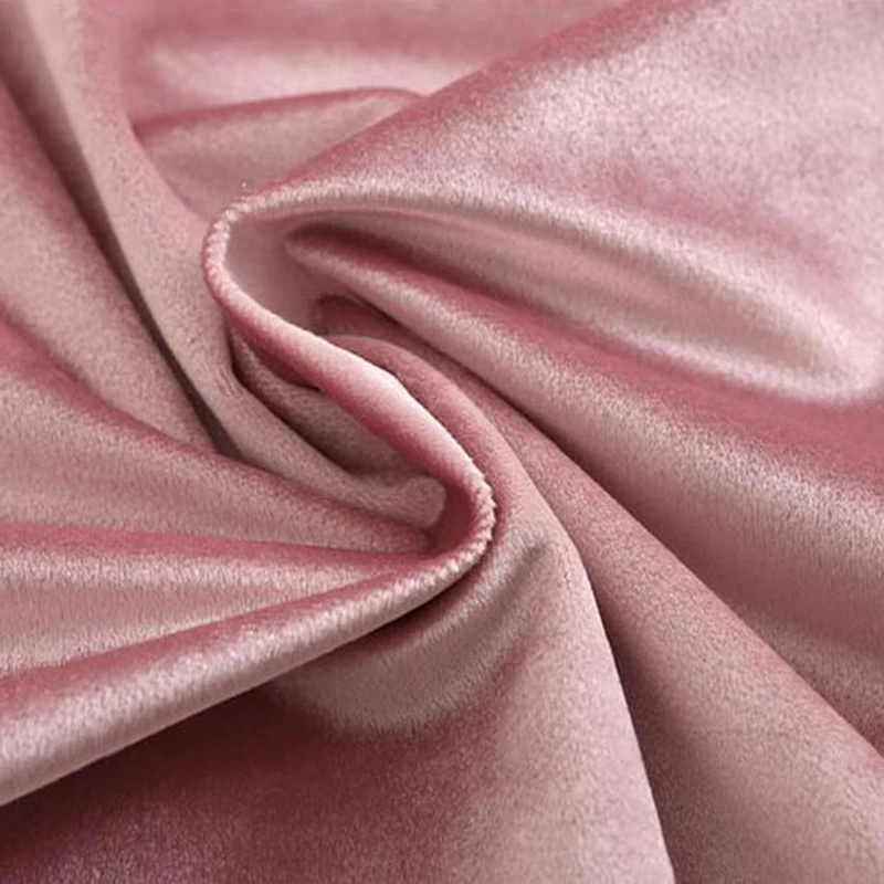 

Thickened Purple/Pink Velvet Curtains for Living Room Modern 75-90% Blackout Window Drapes for Bedroom Customizable Curtains *NT
