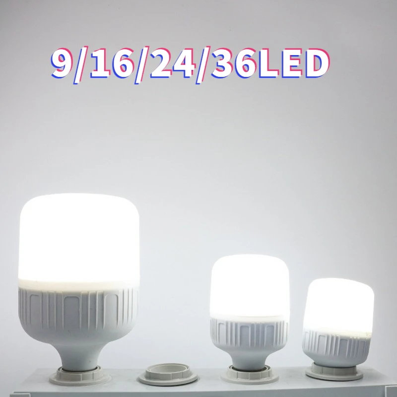 

Энергосберегающая светодиодная лампа E27, 9/16/24/36, 5/10/15/20/220 В