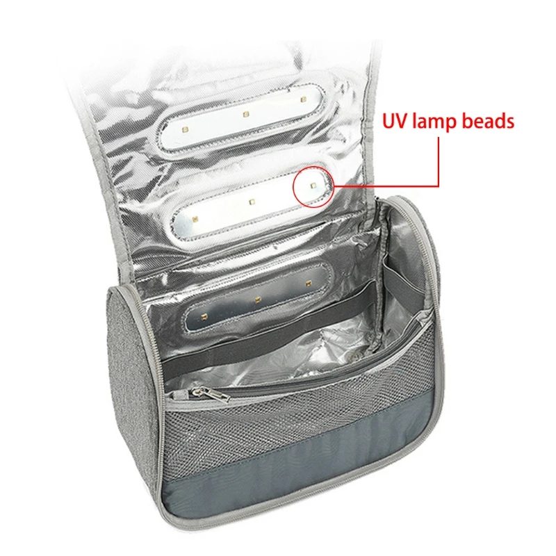 

USB UV Sterilization Bag Portable LED Disinfection Handbag Outdoor Travel Baby Feeding Bottle Clothes Mask Sanitize Bags