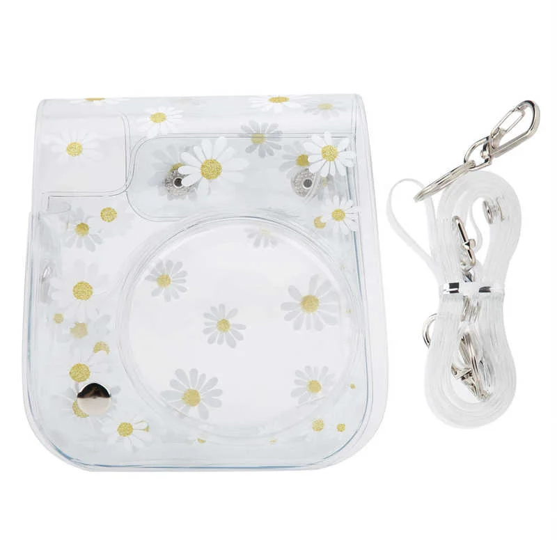 

Camera Bag Transparent Small Camera Bag PVC Case With Shoulder Strap For Fujifilm Instax Mini 11/9/8 Sac