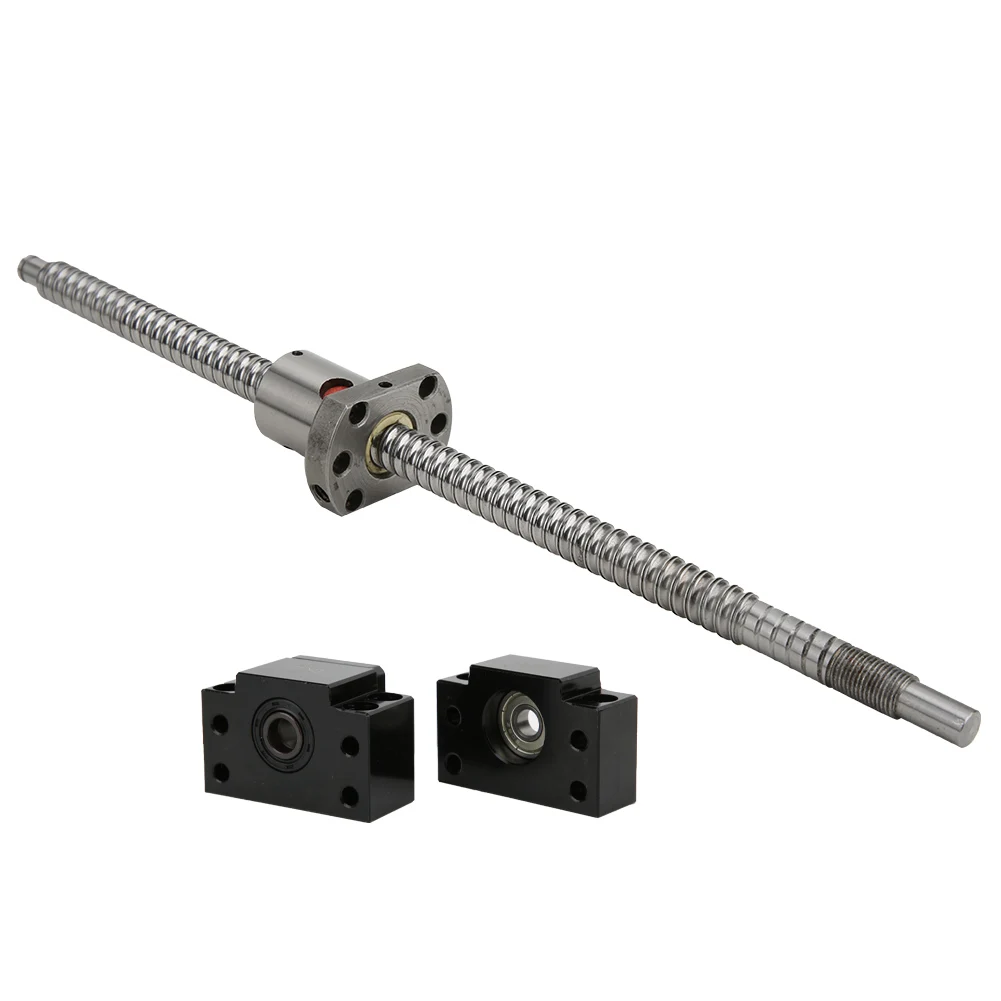 Роликовый шариковый винт набор подшипников сталь высокая точность 1204 300 с гайкой