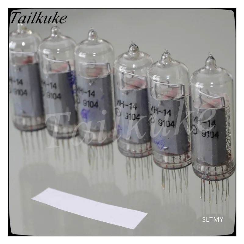 Светящаяся цифровая электронная трубка IN14 часы с микроконтроллером креативная