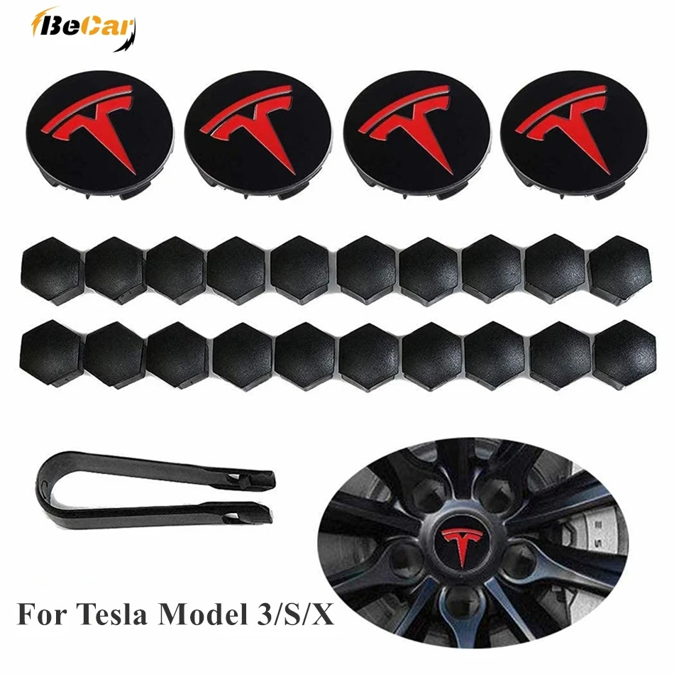 Колпачки для ступицы колеса Tesla Model 3 s &amp X 25/29 шт. | Автомобили и мотоциклы