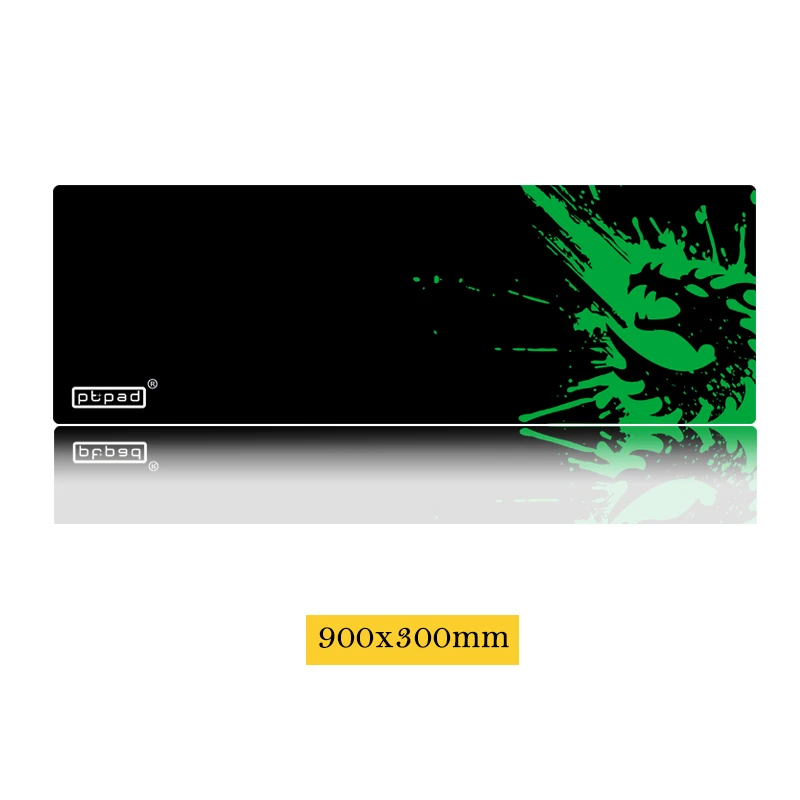 Большой игровой коврик для мыши 90x30 см 90x40 синий/красный/зеленый дракон