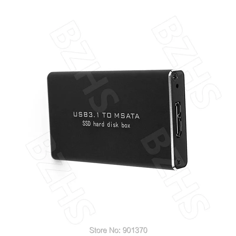 Совершенно новый адаптер Msata USB 3 1 конвертер корпус SSD чехол для жесткого диска 100%