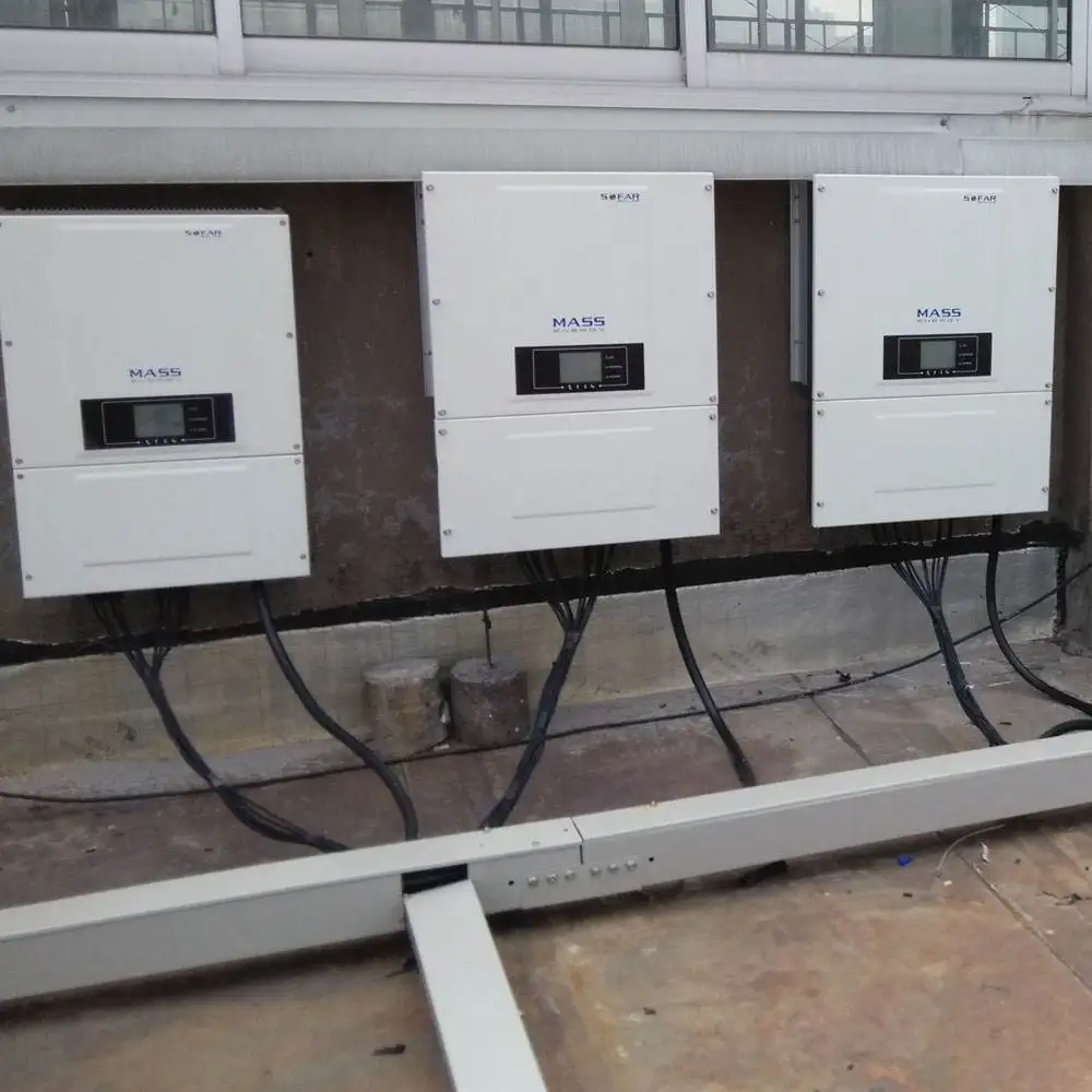 10 кВт 15 20 30 на решетки Гибридный солнечный инвертор для 230 в 380 В трехфазный с