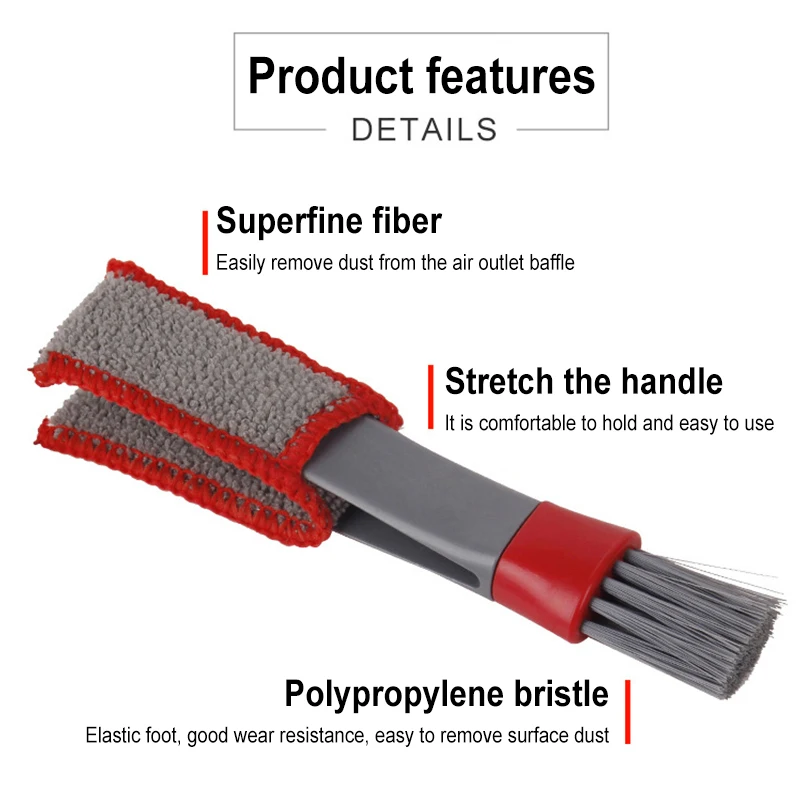 

Car Cleaning Brushes Auto Accessories Detailing Brushes car-styling Keyboard Dust Collector Computer Window Blinds Clean Tools