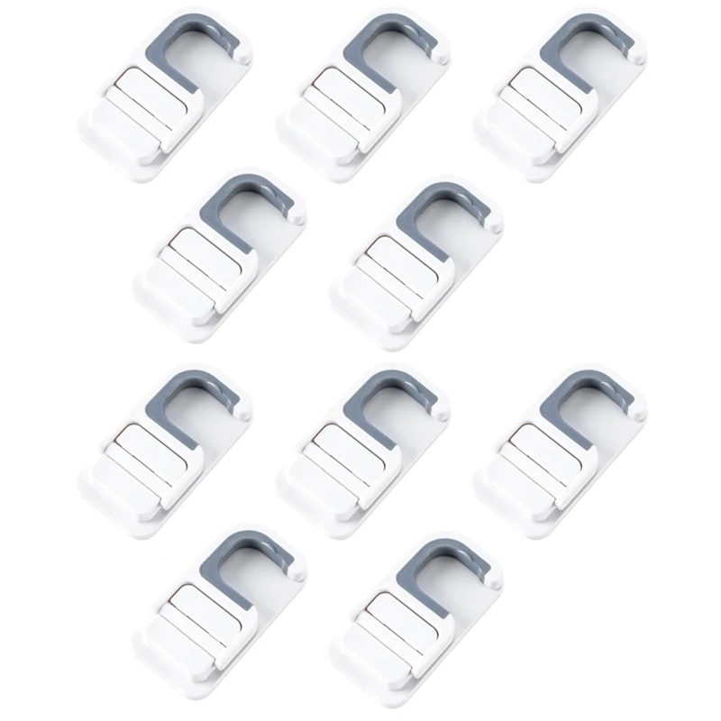 

10 шт. швабра и метла Держатель C-образная самоклеящаяся Нескользящая Вешалка-Крючок для метлы Органайзер настенное крепление держатель для ...