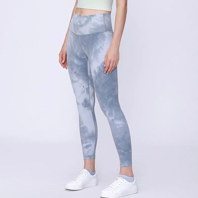 Женские леггинсы с завышенной талией мягкие для занятий йогой защитой от