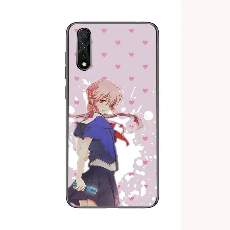 

Gasai Yuno Future Diary Phone Case For Honor 7A 8 9 X S 10 20 i S lite 30 Pro PLAY Cover Fundas Coque