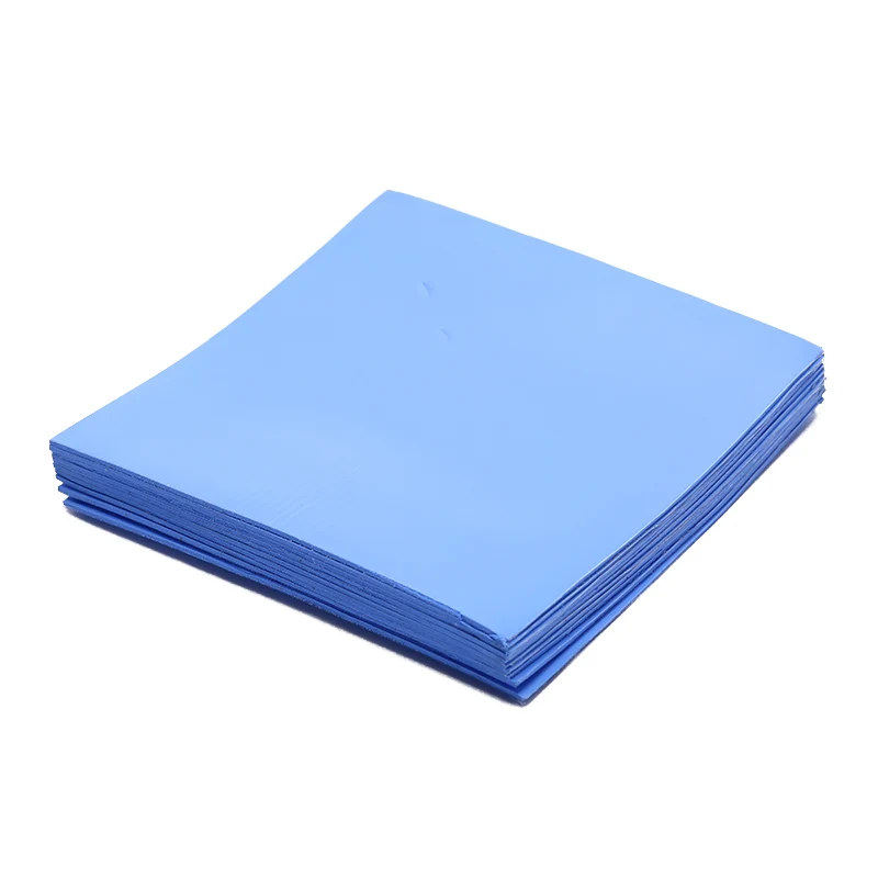 

2pcs Silicone Thermal Pad 1mm Adhesive GPU CPU Pc Fan Cooler Heatsink Conductive Pads