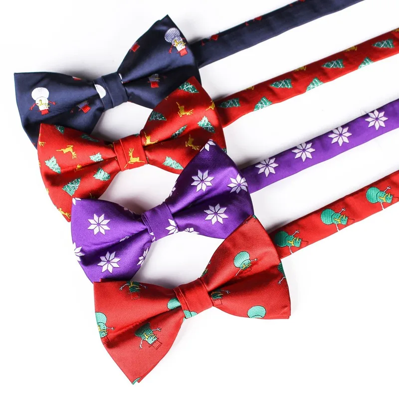 Christmas Parent-Child BowTies Children Bow Tie for Boys Family Men Kids Father Mother Son Daughter Festival Party Accessories
