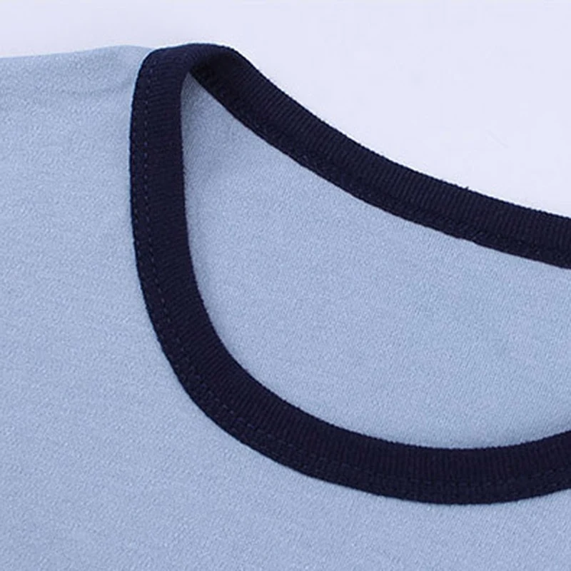 2019 Детские пижамные комплекты хлопковые пижамы с принтом для малышей одежда сна