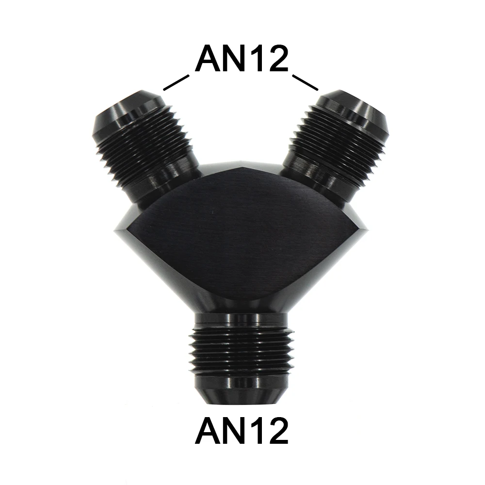 Универсальный 3-Way Y-Block (цветовой блок) штуцер адаптер AN6/AN10 6-AN/10-это мужчина к 2X