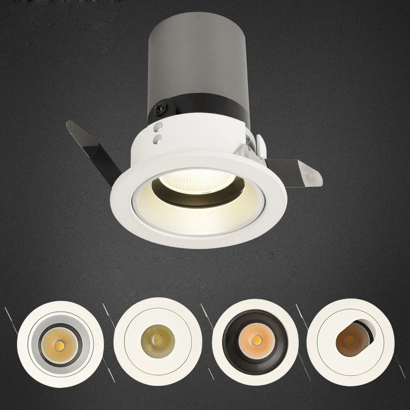 

10 шт./Лот Новый светильник с регулируемой яркостью COB 10 Вт 15 Вт AC85-265V Cree, настенная лампа, точечное освещение для фона, магазина одежды в отеле