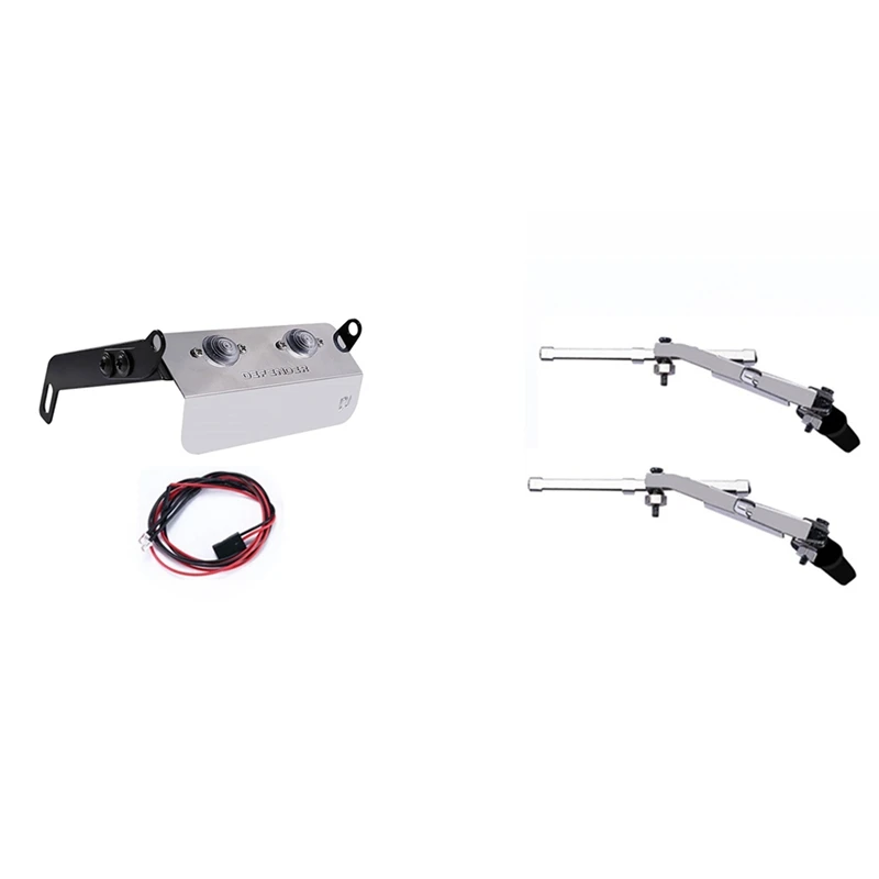 

Для MN D90 MN-90 MN99S металлический стеклоочиститель и передняя защита Бампера бронированная защита со светодиодный светильник кой