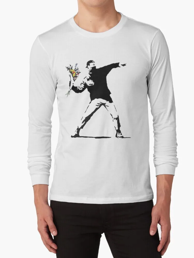 Трафарет Rage Flower Bomber Stencil 100% хлопок Женский трафарет для бросания уличная футболка
