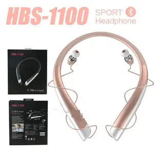 HBS-1100 Sports Stereo Bluetooth LG HX1100 Neck-mounted CSR 4.1 Waterproof Noise-Canceling Sports Ea in India