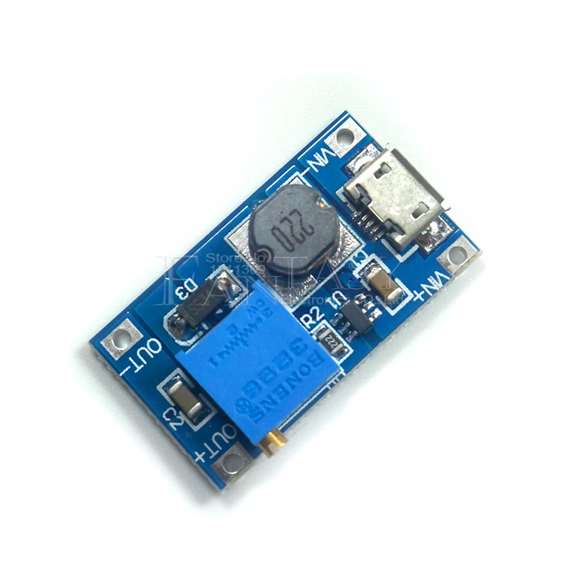 Повышающий Модуль постоянного тока 5 шт. импульсный 2 А модуль LM2577 Широкий Входное