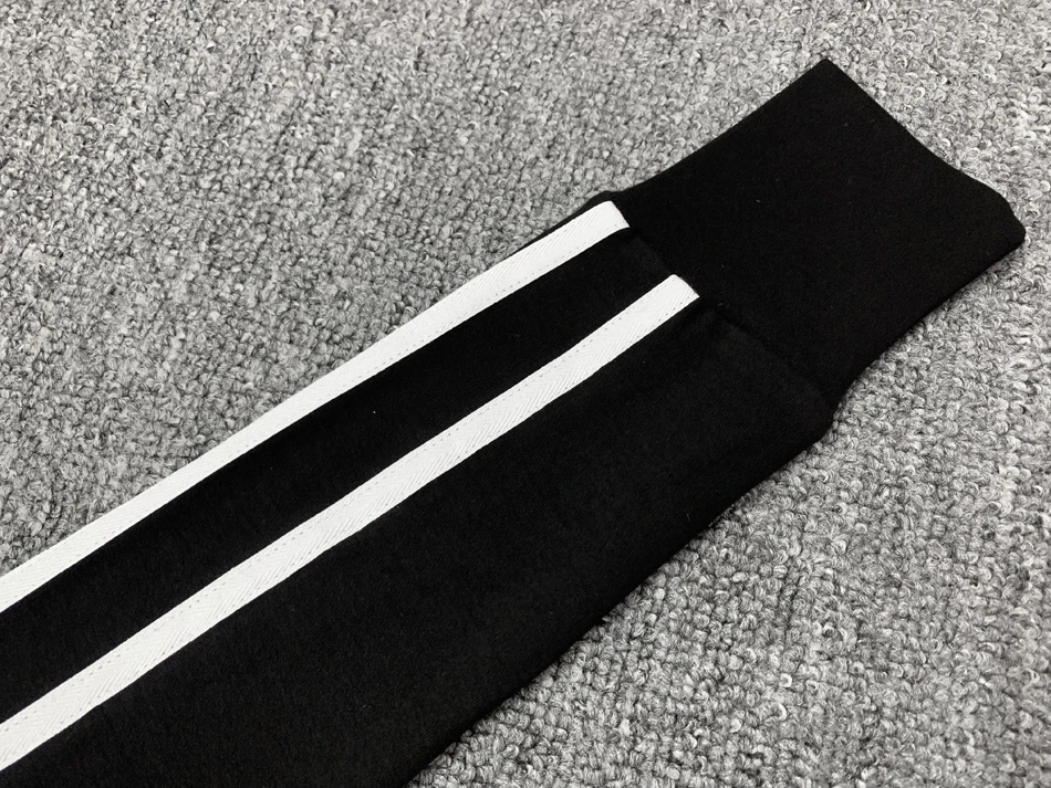 Черный комбинезон на молнии спереди женский сексуальный боди с длинными