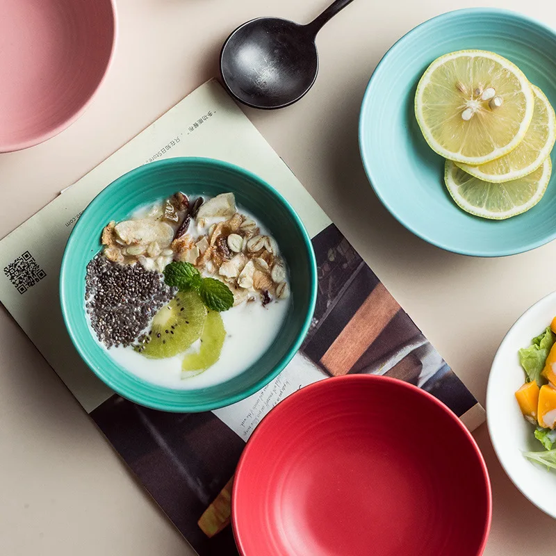 5 дюймовая Европейская керамическая чаша специальный фарфор для микроволновой