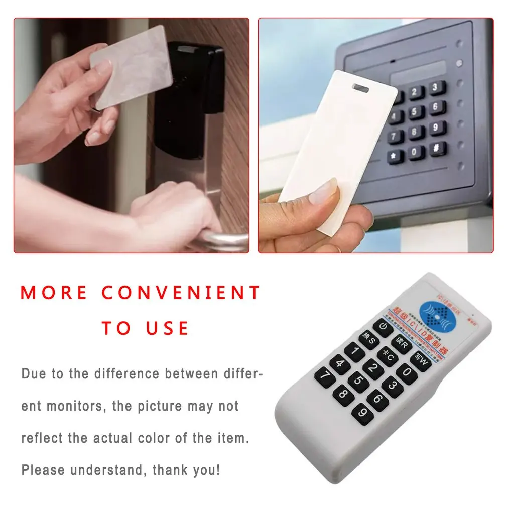 

Rfid Access Card Writer 125khz ID Reader 13.56mhz Duplicator ID/IC For Access Control Card Duplication