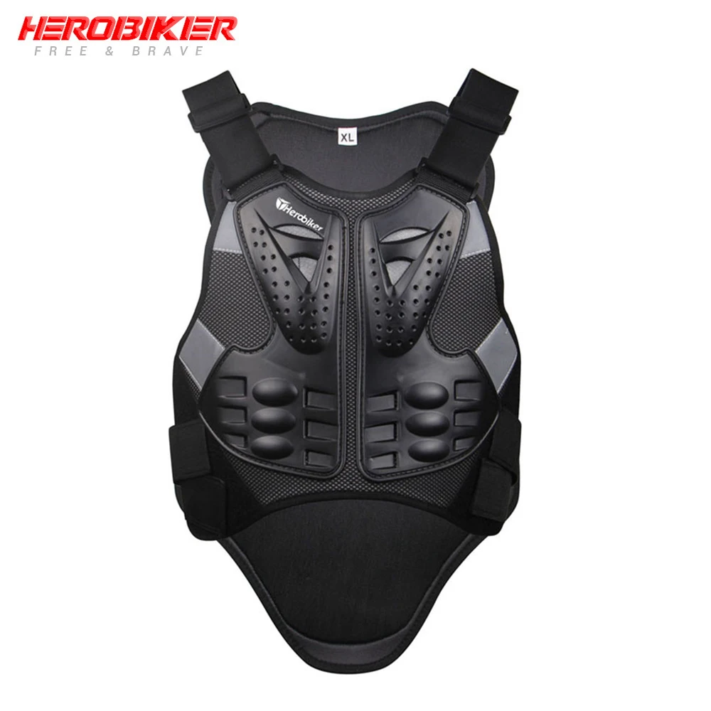 HEROBIKER мотоциклетный бронежилет грудь задняя часть защита для тела мужчин и