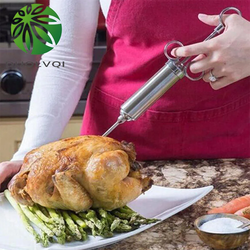 Шприц для инжектора мяса кухонный шприц 2 унции со вкусом маринада птицы приправы