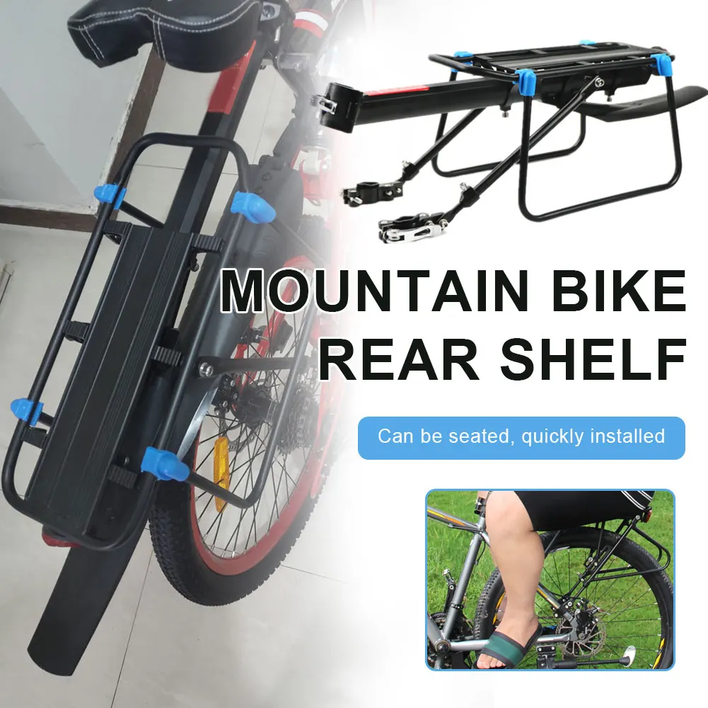 

Bicycle rear frame aluminum alloy full quick release frame aluminum alloy universal bike modification with mudguard Recommend