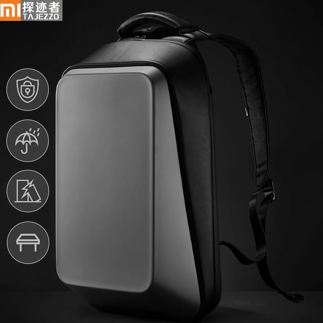 Рюкзак Xiaomi TAJEZZO Norma жесткий чехол для MacBook сумка компьютера школьный портфель