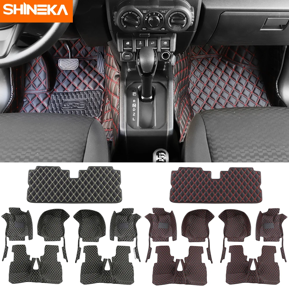 Подставки SHINEKA для ног Suzuki Jimny противоскользящие защитные напольные коврики