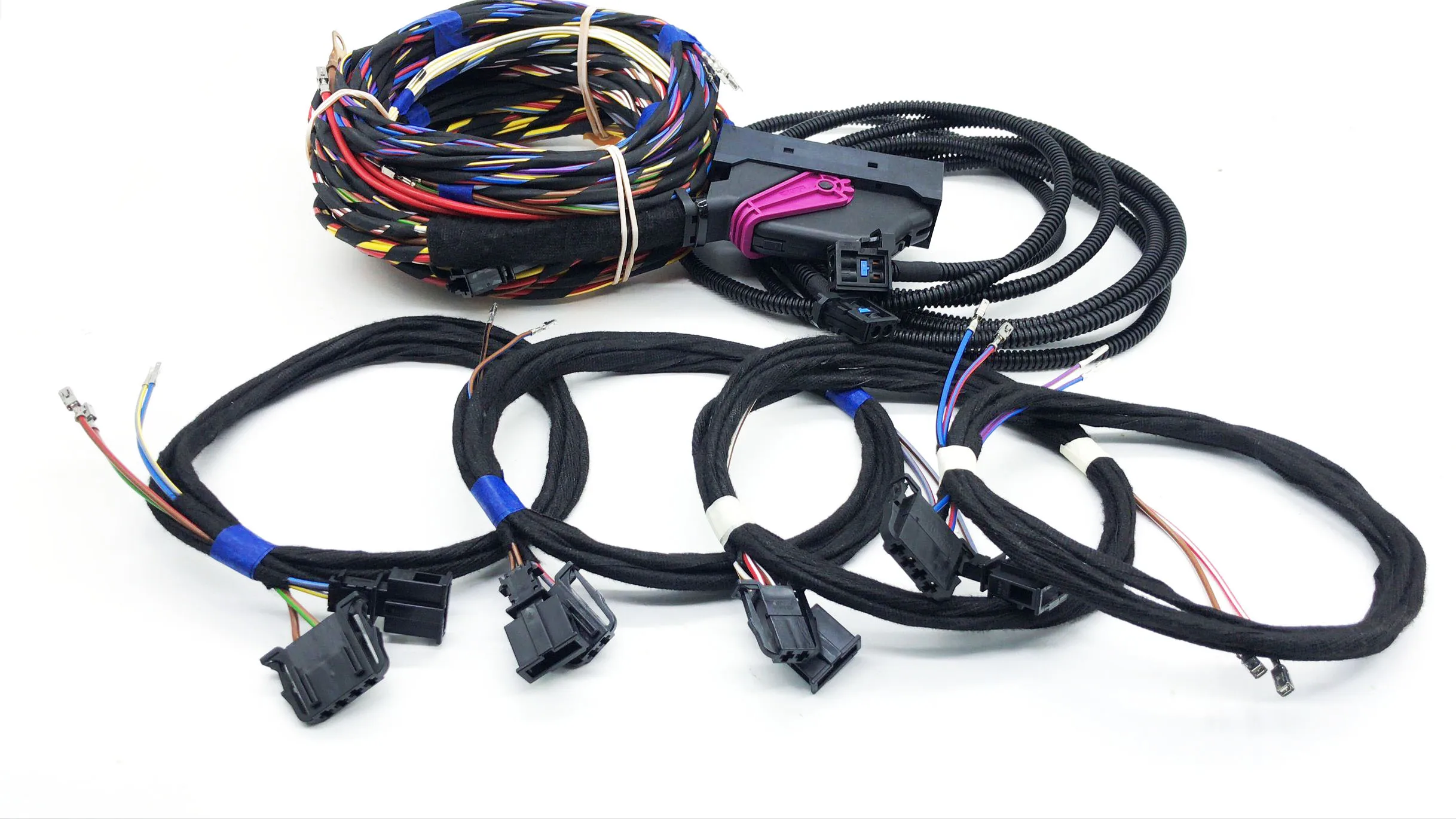 Установка обновления Dynaudio System провод для акустики кабель VW MQB Tiguan L