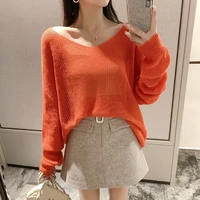 cheap wholesale 2021 spring summer autumn new fashion casual warm nice women sweater woman female ol knitted sweater bay118