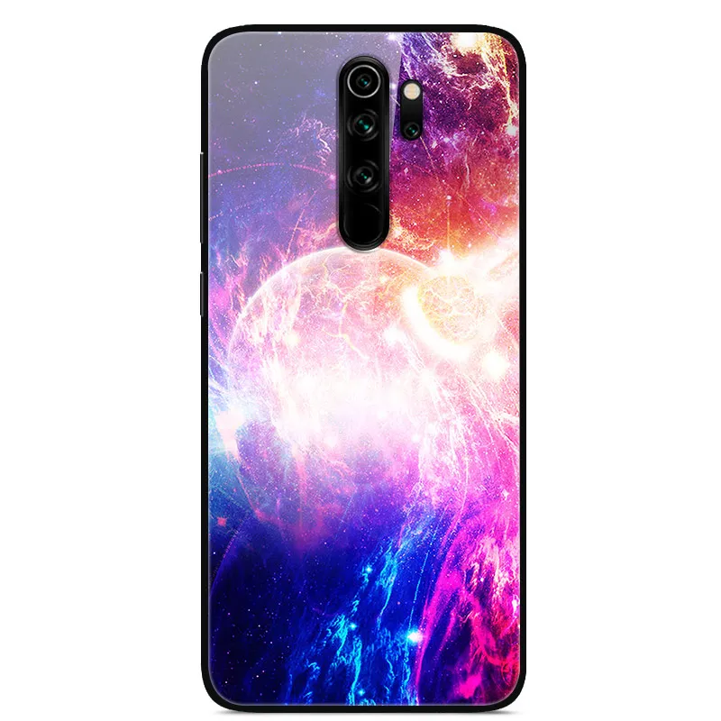 22 Для Xiaomi Redmi Note 8 Pro Чехол из закаленного стекла жесткий стеклянный чехол для телефона для Xiaomi Redmi Note 8 чехол для Redmi Note 8T Note8 - Цвет: 22