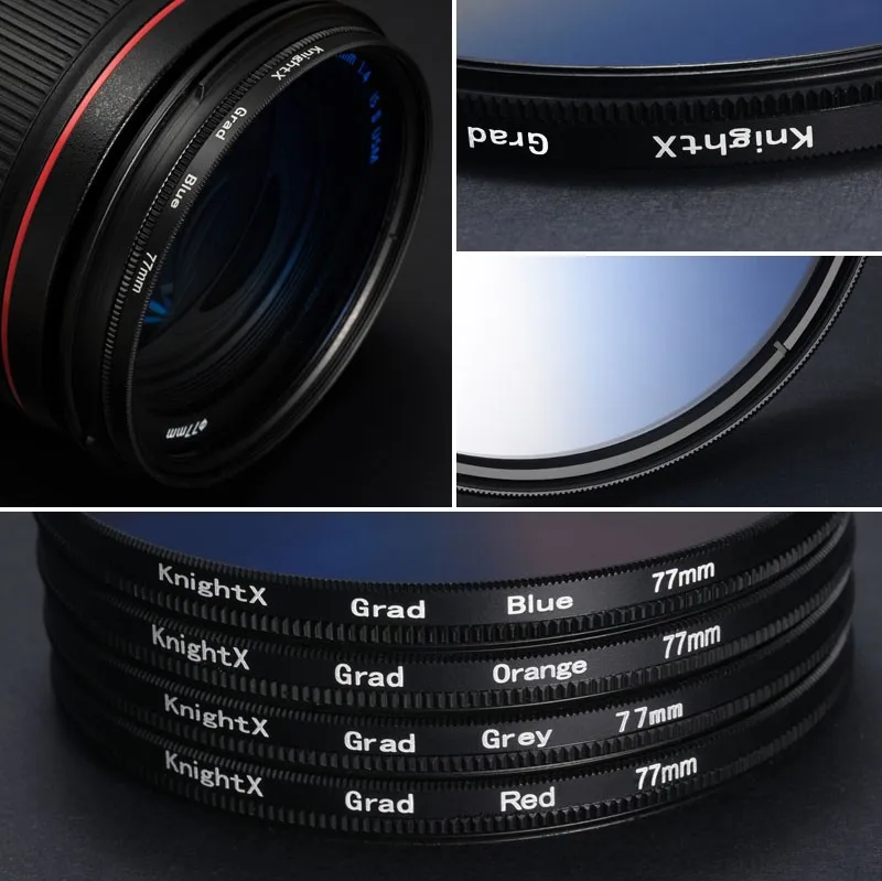 KnightX FLD UV CPL ND Star фильтр объектива камеры для canon sony nikon набор 60d d3300 400d 2000d dslr цветные аксессуары светильник d70