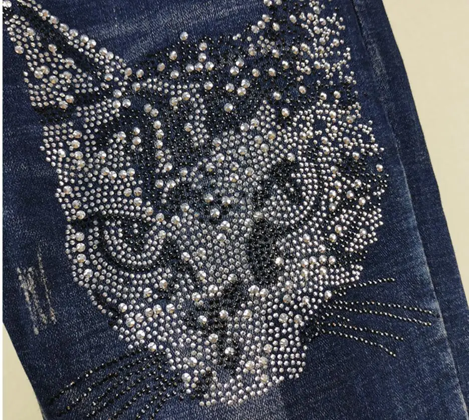 Женские джинсы с высокой талией Cat демисезонные свободные брюки Harlan 2020 | Женская