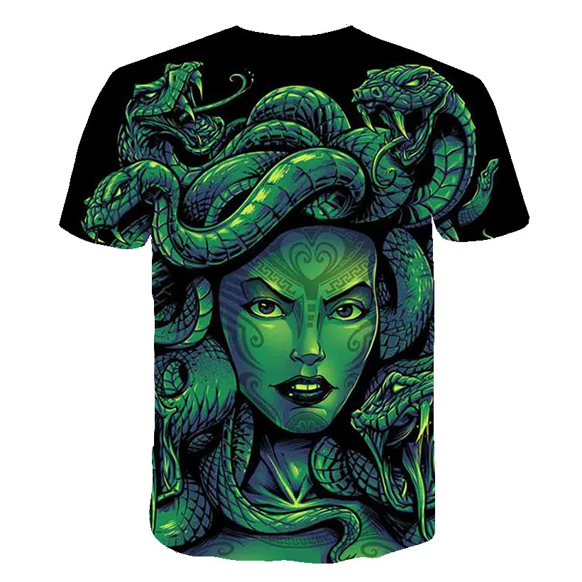 

3D 2019 Newest Anime Print Animal Cool Funny T-Shirt Men Short Sleeve Summer Tops T Shirt Tshirt Male Fashion T-shirt male 6XL