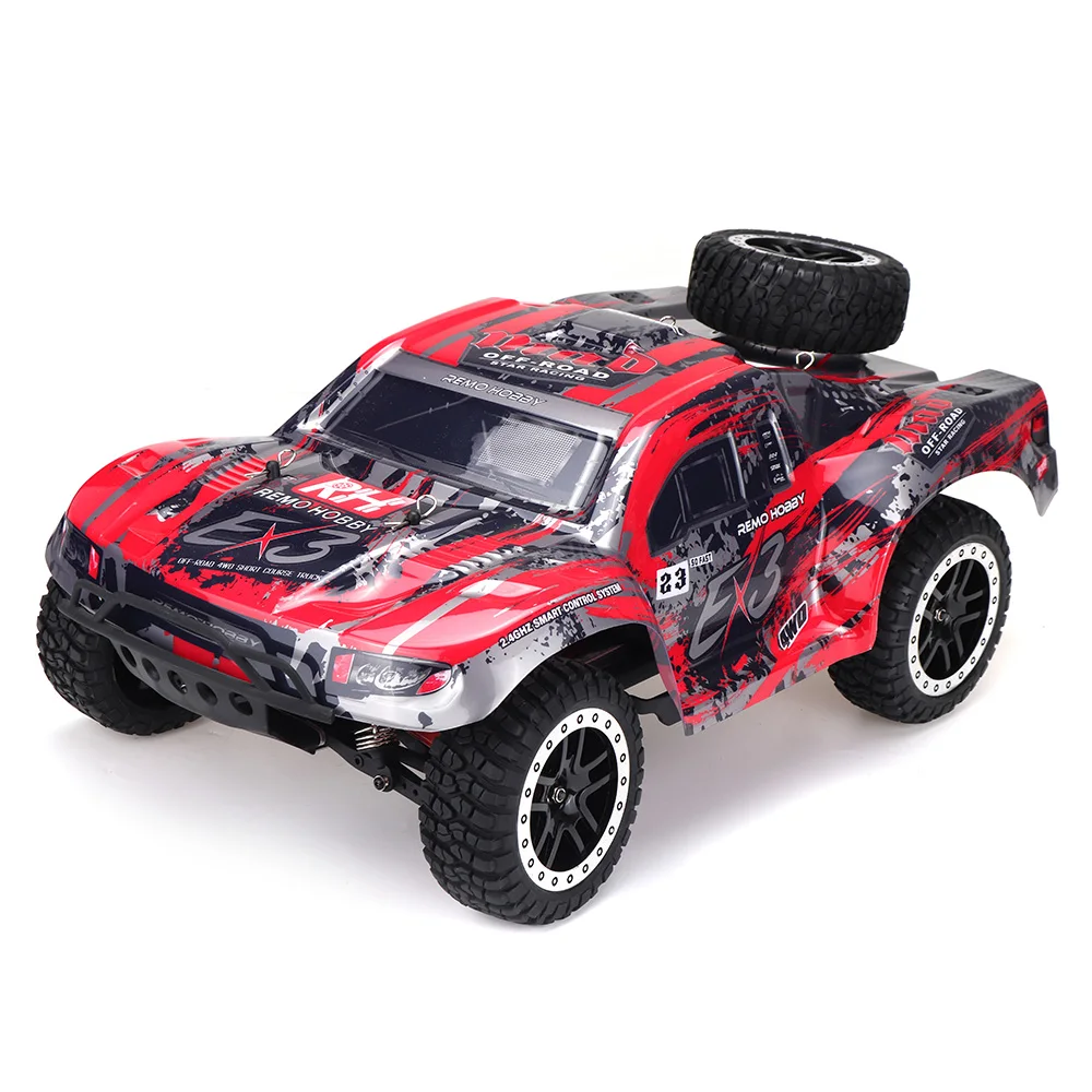 

Remo Hobby 10EX3 RTR RC Car 1:10 2.4G 4WD 40km/h Brushless Remote Control Vehicles Model Short Course Monster Truck Model Toys