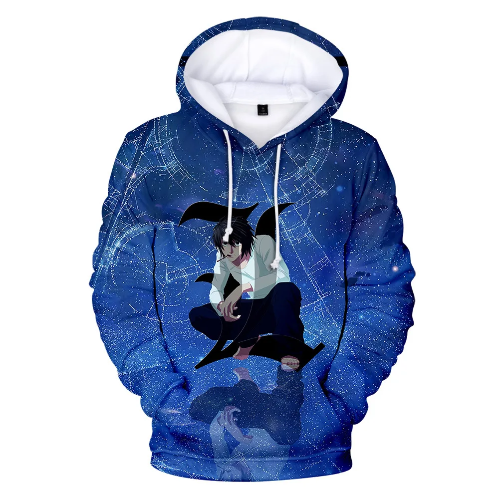 

Худи мужское/женское с 3D-принтом «тетрадь смерти»