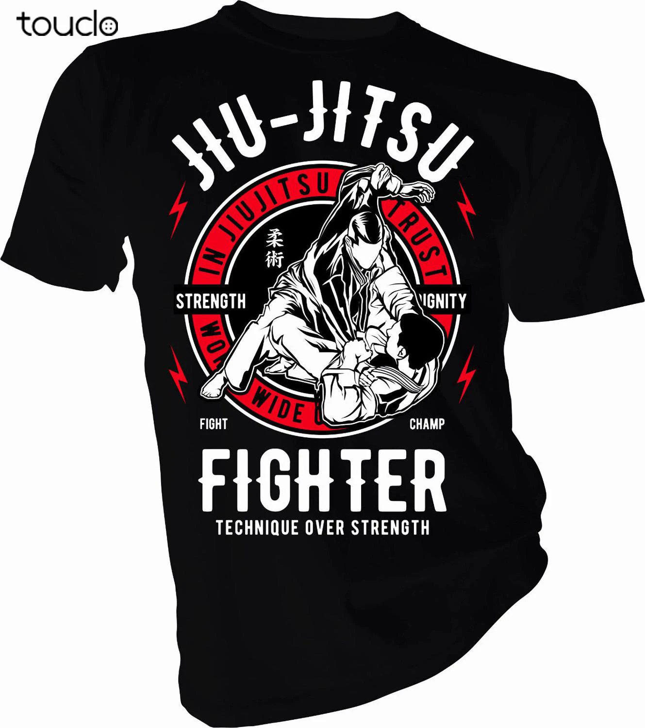 

In Jiu Jitsu We Trust, Martial Arts, Mma Fighter Adult New Fashion Design Men Brand In Fashion Cotton Printed T Shirt